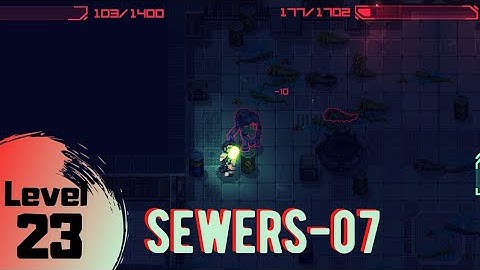 Endurance Space Shooting Level 23 - Sewers -07 walkthrough | Android iOS