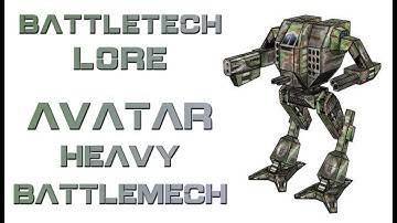 Battletech Lore - Avatar Heavy Battlemech