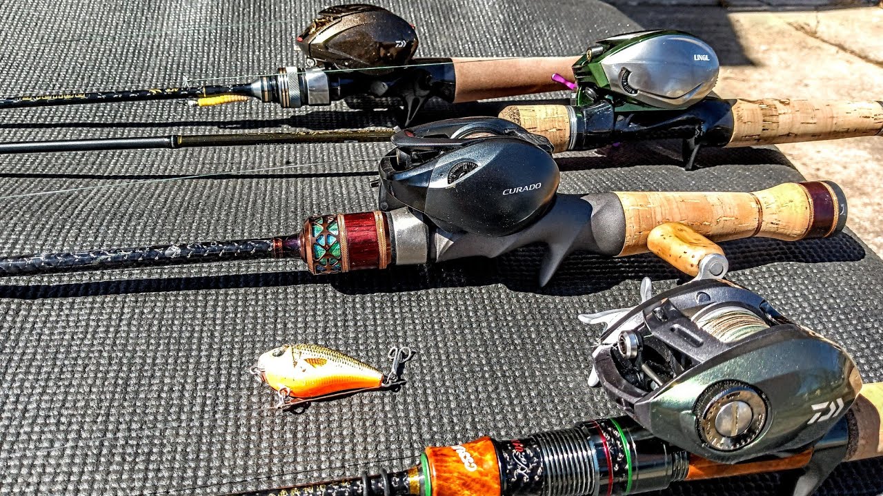 BFS Test Casting Rod Reel Combos 