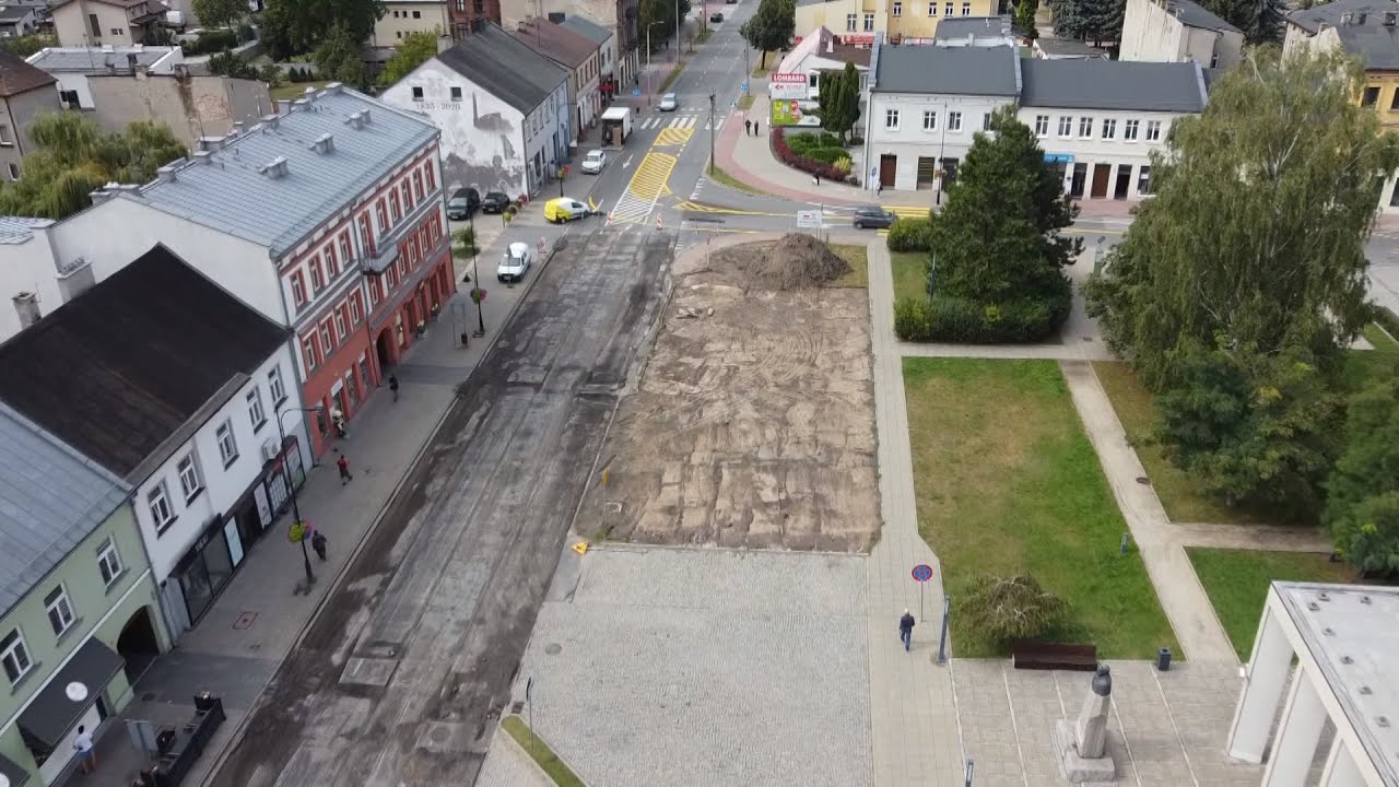 Remont Placu Wolności w Zduńskiej Woli