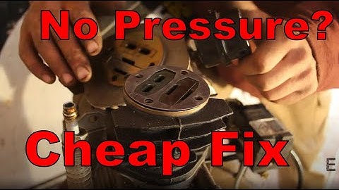 How-To Replace Reed Valves on Harbor Freight Compressor Runs but Won