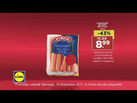 Super Sambata la Lidl • 18 Noiembrie 2017