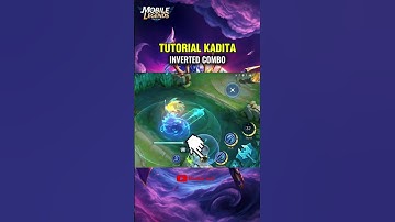 TUTORIAL KADITA ✅ INVERTED COMBO #mobilelegends #topglobalml #mlbb #shortvideo #mundogaminmlbb