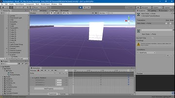 Criar animações e eventos com o Unity