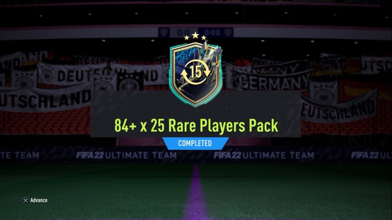 FIFA 22 - 84+ x25 Rare Players Pack 15 TOTS Tokens