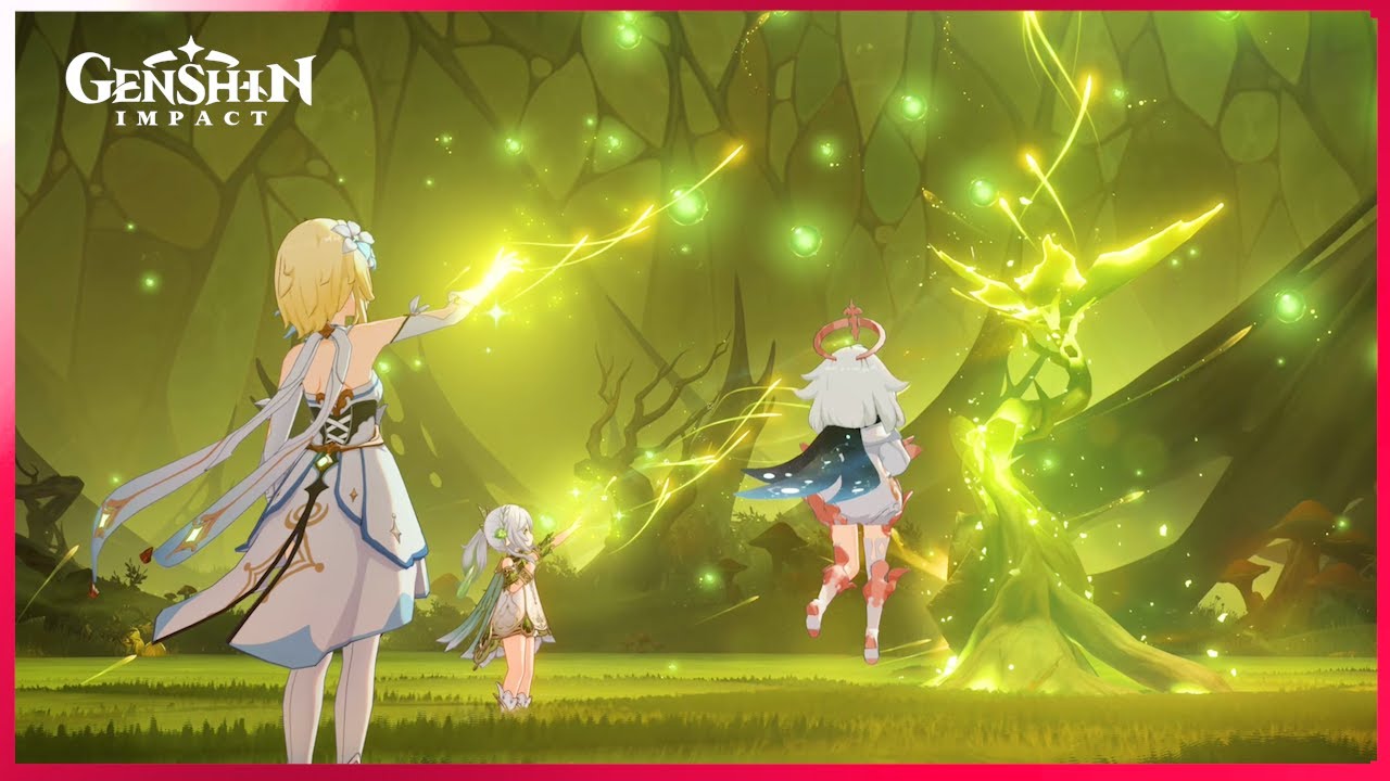 Genshin Impact Cutscene All Nahida Story 2 cutscenes YouTube