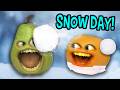 Annoying Orange - Baby Orange gets a Snow Day