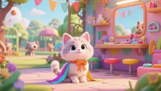 Dreamy Kitten 🐱 Animal Park Grooming Zone 🪥🎀 | Nursery Rhymes & Kids Songs screenshot 2