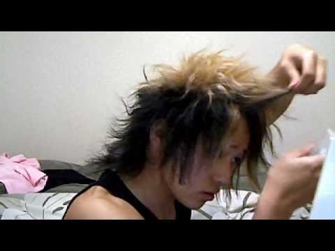 ストレートアイロンでパーマ風セット How to Asian hair set of wave style