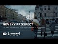 All nevsky prospect in 1 hour  saint petersburg binaural walking city tour  4k asmr