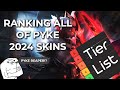 Ranking EVERY PYKE (Brainrot Edition) Skin 2024 in League of Legends #tierlist #ranked
