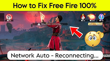 Free Fire Network Auto Reconnecting Problem Solve | Fix Free Fire Network Auto Reconnecting Issue