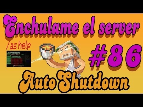 Minecraft Plugin Tutorial: AutoShutdown