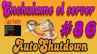 Minecraft Plugin Tutorial: AutoShutdown
