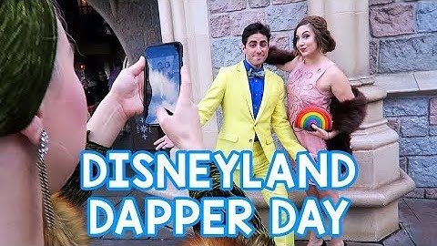 Disneyland Dapper Day 2017