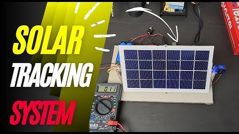 How I Made A Solar Tracking System | DIY Solar Tracker- Arduino