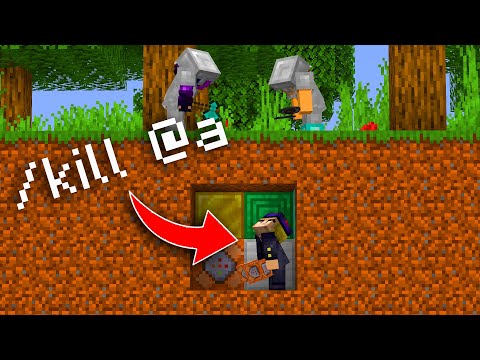 Minecraft Hacker Speedrunner VS 2 Hunters