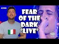 Måneskin 🇮🇹 - La Paura Del Buio / Fear Of The Dark Live [REACTION]