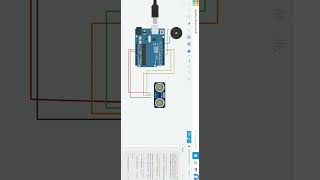 Ultrasonic Sensor with Arduino UNO | Distance Measurement in Tinkercad 🔍