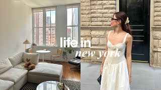 LIFE IN NYC |  productive days in my life, finding work-life balance