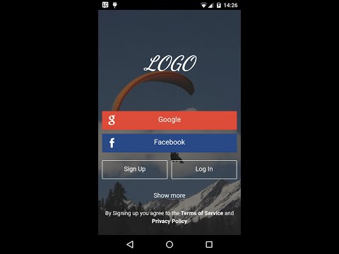 Login 2 - Ionic Login/Signup/Forgot Password