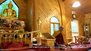 Noble Eight-fold Path -  Day 3 - Q&A with Bhante Dhammajiva