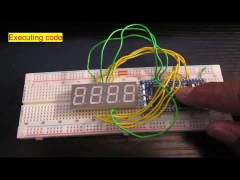 CEE 340L - Embedded Systems - Indicate 2.468 on a 4-digit, 7-segment LED Display