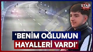 90 Sınırı Olan Tünele 120 İle Girdi: 19 Yaşındaki Genci Hayattan Koparan Kaza! | Star Ana Haber