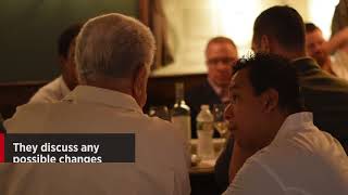 Inside a restaurant s menu tasting