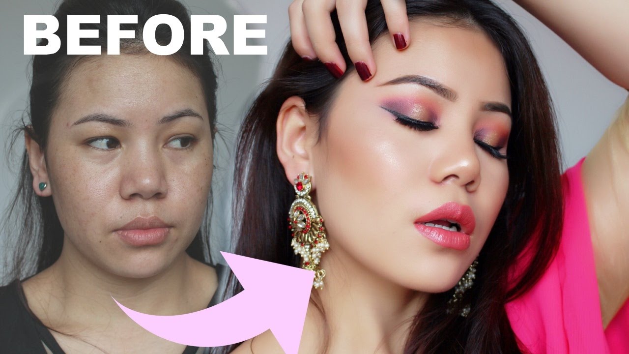 GRWM WEDDING PARTY MAKEUP TUTORIAL COLAB NEPALI YouTube