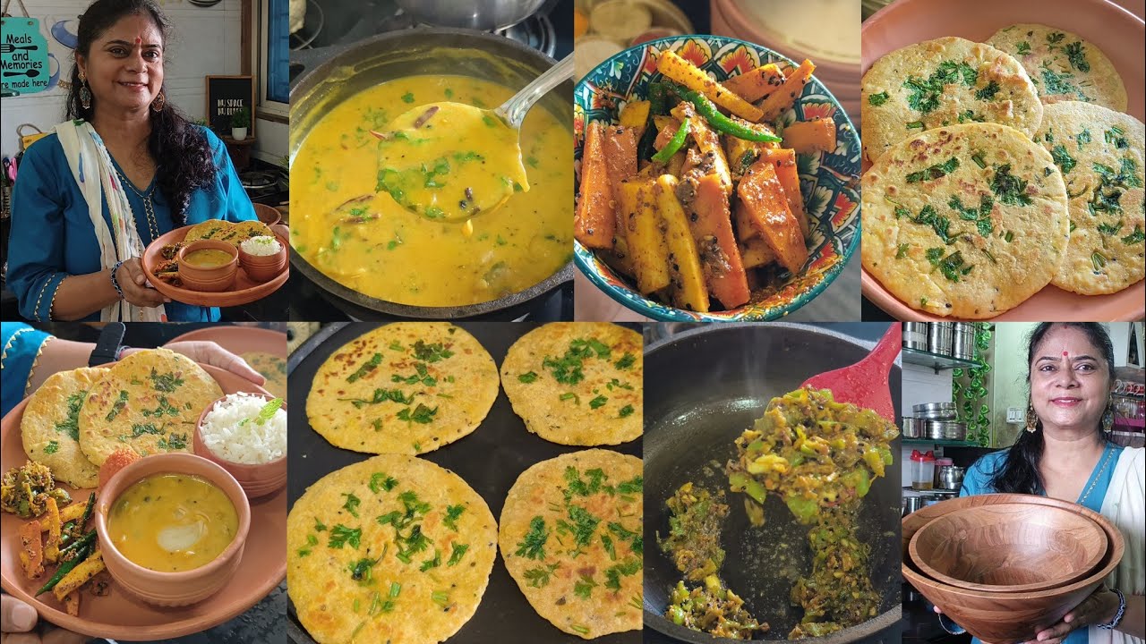 new kitchen products +Lunch🍱 pyaz ki kadhi🌺 gajar mooli ka achar🌺 ...