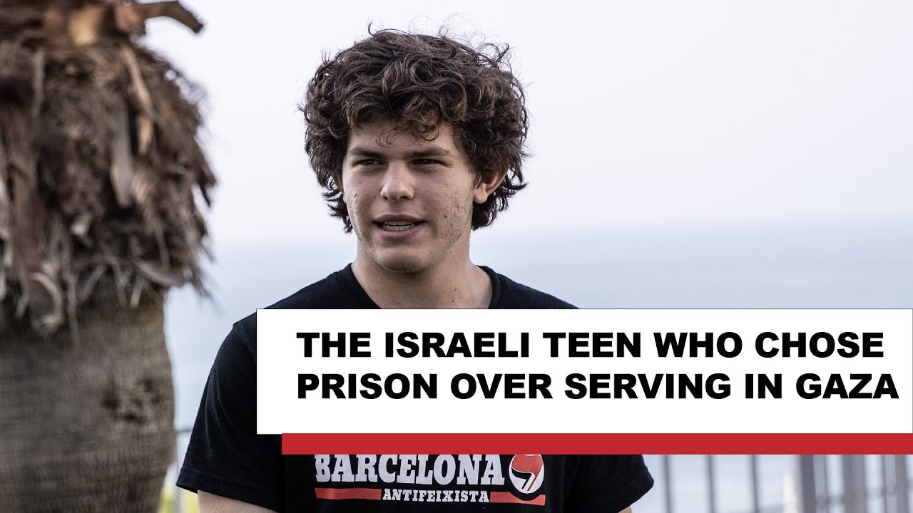 This teen defies Israeli military draft and pleads for Biden to stop the war