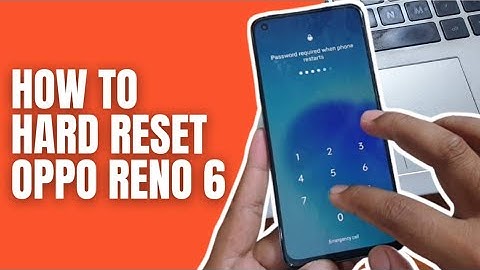 How to Hard Reset Oppo Reno 6 Remove Pattern Pin Password Lock Screen