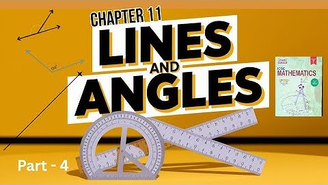 Frank ICSE Mathematics |Chapter 11 | Lines And Angles | Class 7 | Exercise 11.3 | P-4