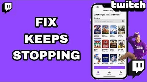 How To Fix And Solve Keeps Stopping On Twitch App | Final Solution