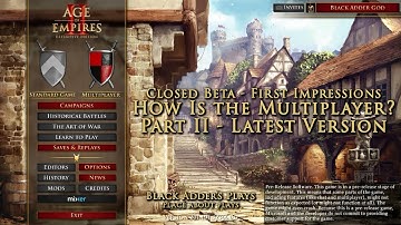 Age of Empires II: Definitive Edition - How Is the Multiplayer? Beta Impressions P2 - Latest Version