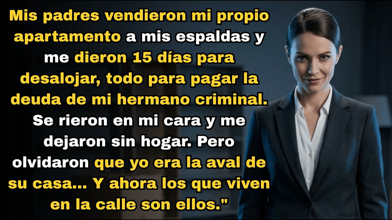 Mis padres vendieron mi casa por la deuda de mi hermano — El aviso de desalojo los destrozó...