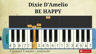 Dixie D'Amelio - BE HAPPY - melodica cover