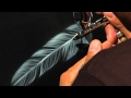 Airbrushtv jonathan pantaleon airbrush feather tutorial