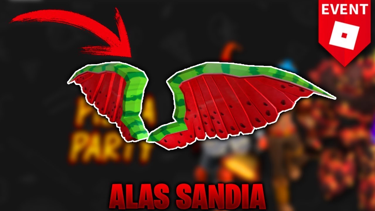 Nuevo Como Conseguir Alas Sandia Del Evento Pizza Party Roblox Youtube - imagenes de alas de roblox