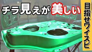 ほとんど隠れるドア裏塗装してオールペンの準備【目指せワイスピWRX14】 / Building Like A Fast & Furious