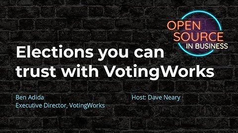 Elections you can trust with VotingWorks