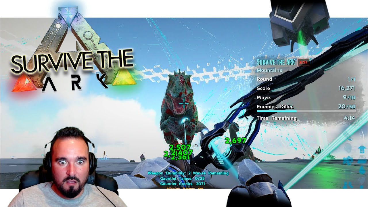 Survive the ARK Alpha Solo in ARK Genesis Part 2 - Ep25 - YouTube