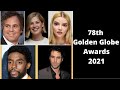 78th golden globe awards 2021  nomadland  the crown  sacha baron cohen  mark ruffalo  anya joy