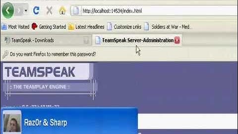 TeamSpeak 2 Server Tutorial