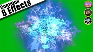 Anime Teleport Effect Green Screen + Sound Fx | #mvstudio | #AnimeTeleportVFX