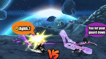 Ichigo VS Sasuke (Rinnegan) in Jump Force Mugen