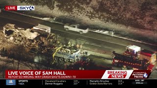 Wrong-Way Crash on Interstate 70 near New Stanton