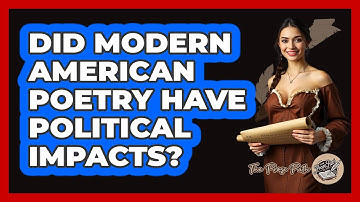 Did Modern American Poetry Have Political Impacts? - The Prose Path