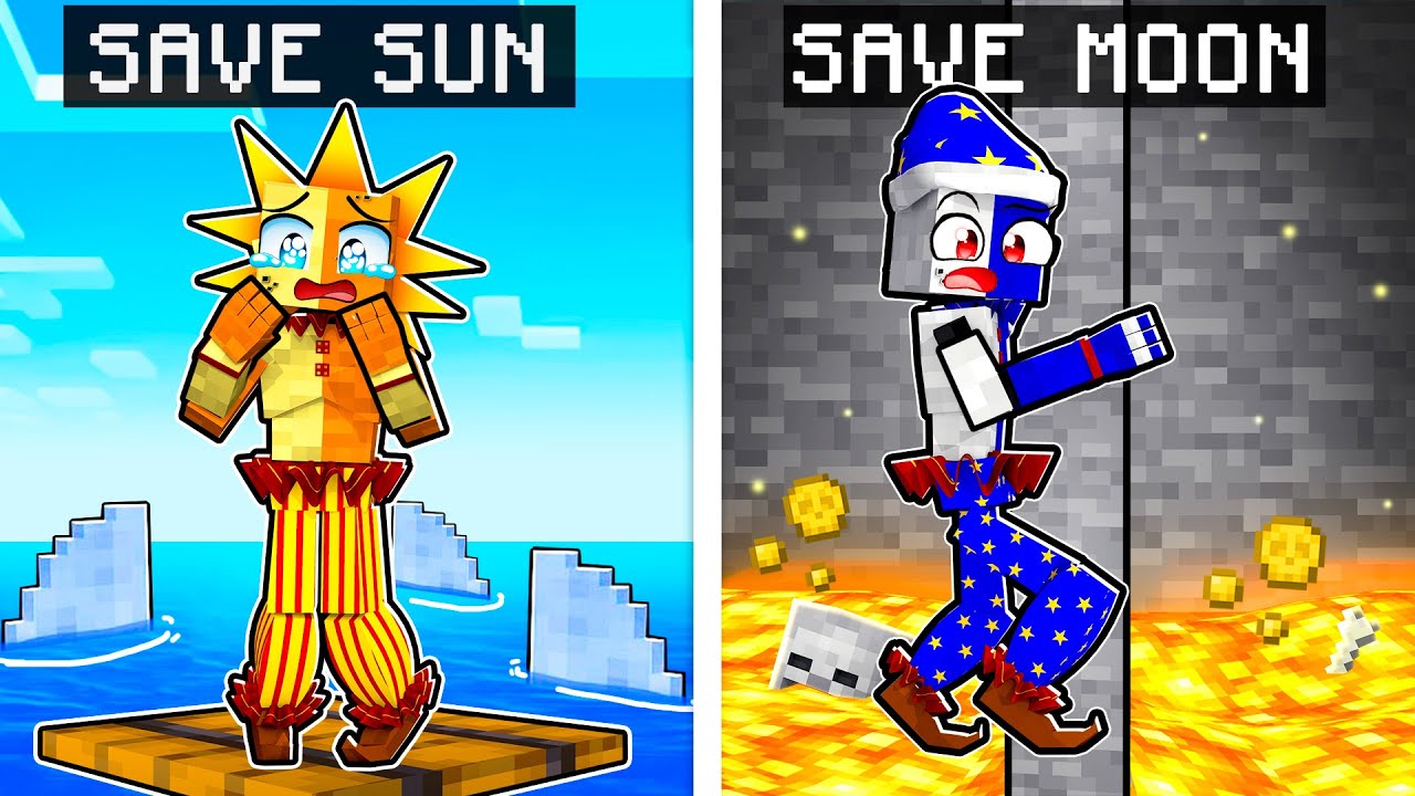Save SUN or MOON?! in Minecraft